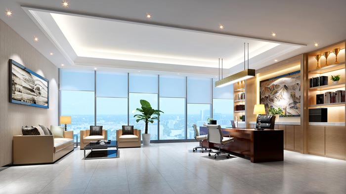 服裝貿易公司辦公室裝修設計-長寧裝修公司案例