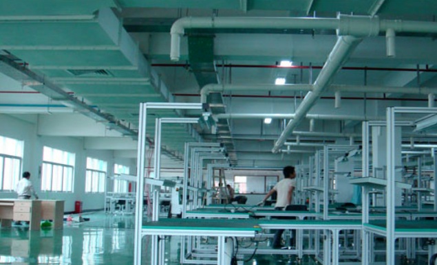 廠房地面裝修車間試驗區裝修效果圖