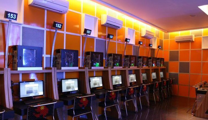 網咖設計裝飾圖