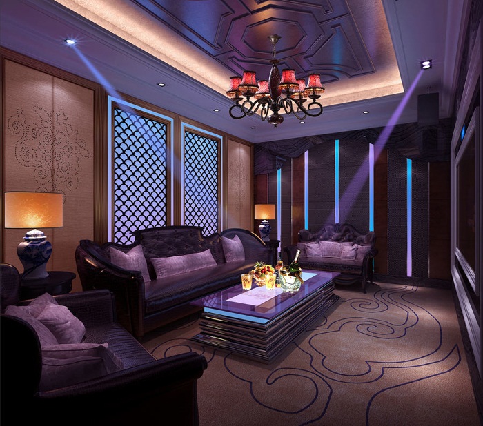 ktv包間沙發設計效果圖大全