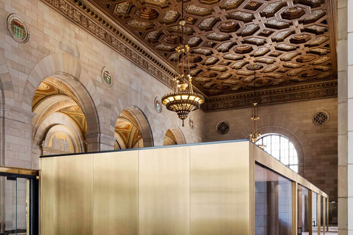 現(xiàn)代風(fēng)格高級(jí)寫字樓過(guò)道設(shè)計(jì)效果圖